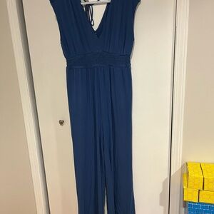 Old Navy Blue Jumpsuit Classic Design